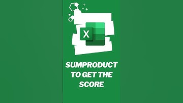 Sumproduct formula in Excel - Calculate Marks! Marksheet #excel #shorts #exceltutorial