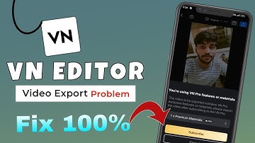 Vn app मैं वीडियो Save नहीं हो रही | Vn app video save problem 2025 | Vn app mein video save kaise..