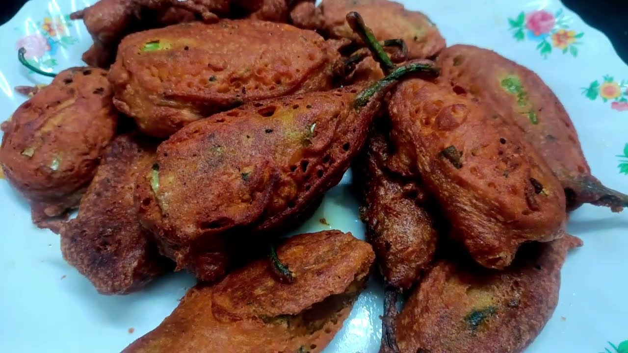 🌙 Mirchi Bhajji Recipe | Hyderabadi Mirchi Bhajji | Roza Day 5 Iftar Special