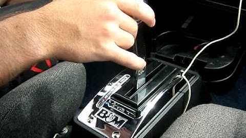 B&M Quicksilver Shifter in my 1978 Monte Carlo