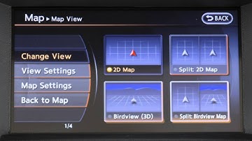2014 Nissan Maxima -  Map Button (if so equipped)