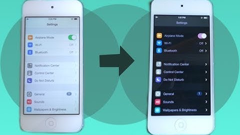 Custom UI Colors for iOS 7 iDevices - Colored Keyboards, Settings, Notification Center etc.
