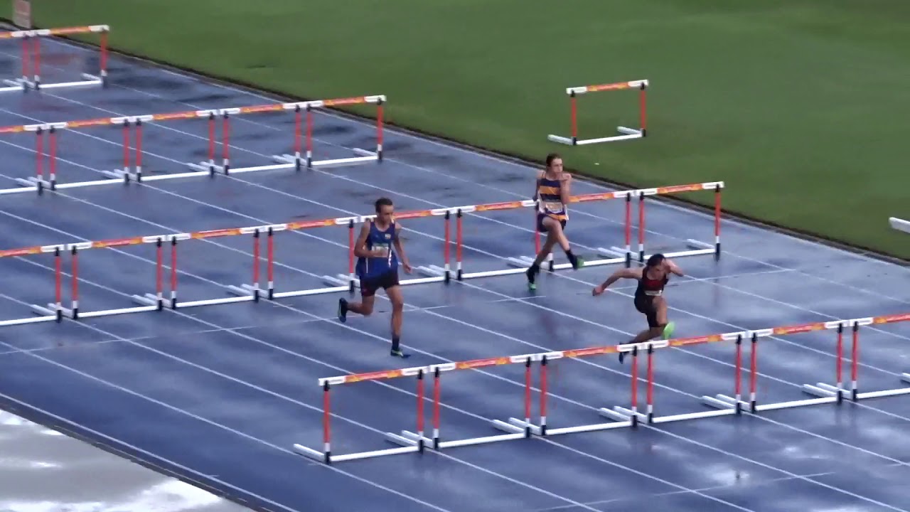 100m Hurdles Men, Sally Pearson Shield, QSAC, Brisbane 18/01/2020 - YouTube