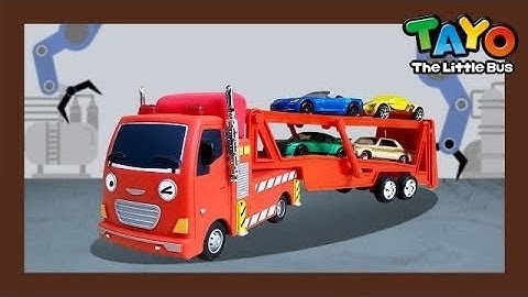 SuperCar Tayo Compilation #1 l Fire Truck becomes a Car Carrier l Tayo the Little Bus