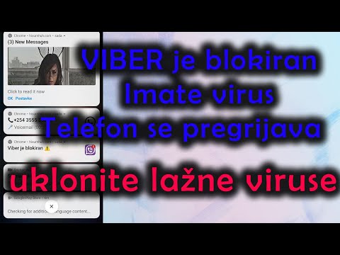 Viber je blokiran, imate virus, telefon se pregrijava LAŽNI VIRUSI - uklonite ih