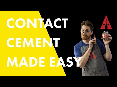 Applying contact cement made easy - Cosplay Quick Tip Clip | Cosplay Apprentice