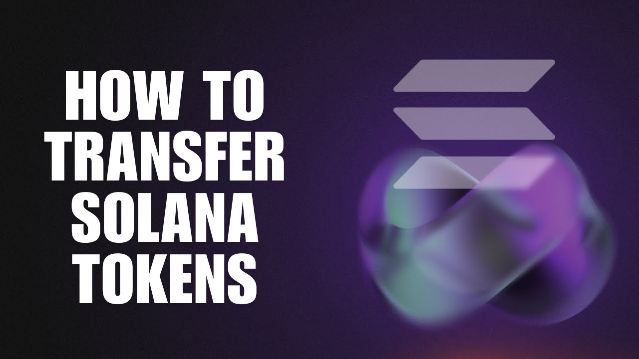 How to Transfer Solana Tokens Easily! - YouTube