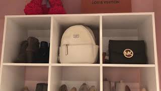 GLAM CLOSET TOUR USING WALMART ORGANIZATION
