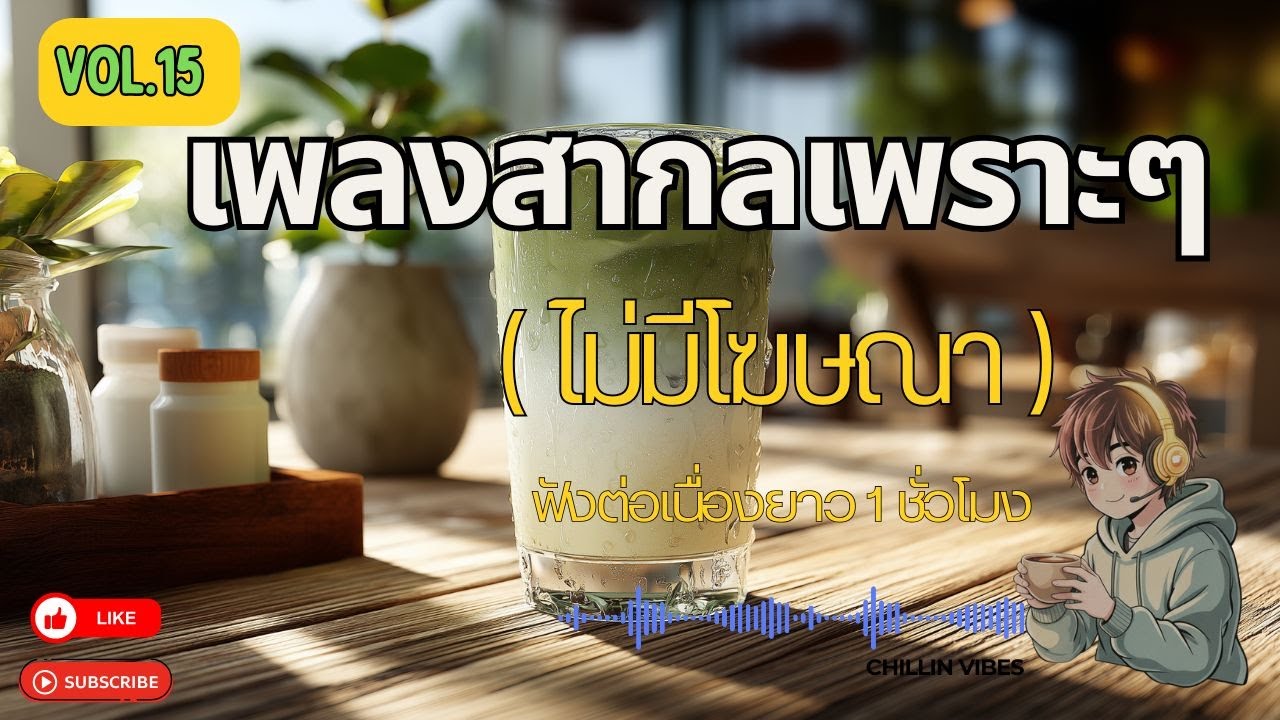 Vol.15 รวมเพลงสากลเพราะๆ ฟังสบาย ไม่มีโฆษณา | Relaxing Playlist 2025 | By Chillin' Vibes