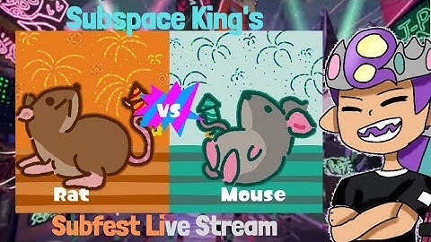 Splatoon 2 Subfest | Rat vs. Mouse with Subspaceking, Part 3 (Check description)