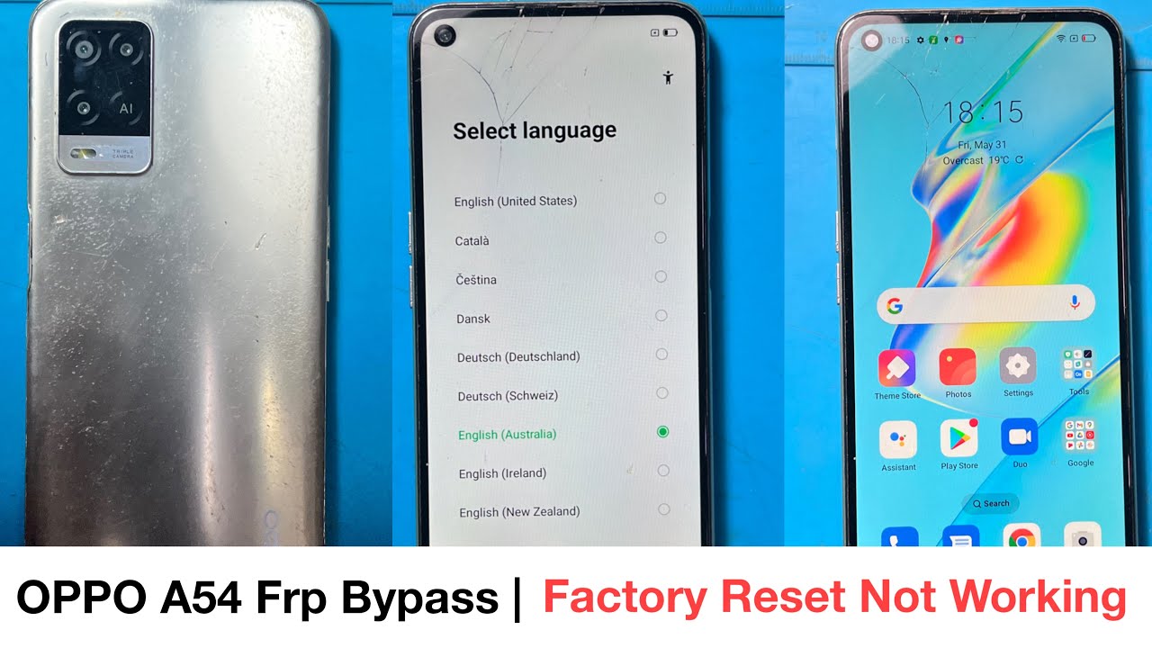 OPPO A54 Frp Bypass Factory Reset Not Working Without Pc OPPO oppo-a54-frp-bypass-factory-reset-not-working-without-pc-oppo