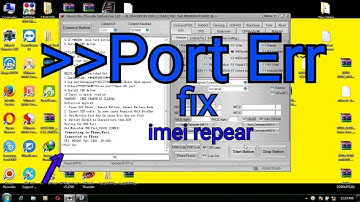 MTK 6261 Port Err after imei repear Fix step by step