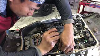 HOW TO FIX SLIP BETWEEN 4 TO 5 LEXUS LS 460 AUTOMATIC TRANSMISSION (PART 1)