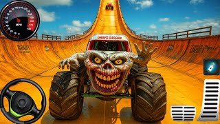Extreme Monster Truck Ramp Racing Stunts - Android Gameplay - 2025 screenshot 5