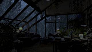 Heavy Rain & Soft Thunderstorm at Night, 8 Hours Sleep Sounds | 99% Fall Asleep Instantly screenshot 1