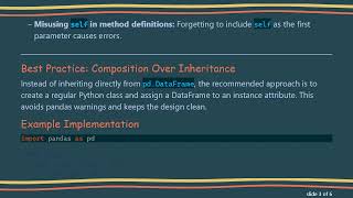 How to Use a DataFrame as a Class Attribute in Python