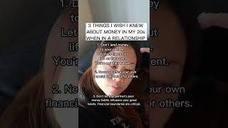 How money can affect a relationship. Financial boundaries are key! #financialplanningtips #moneytips