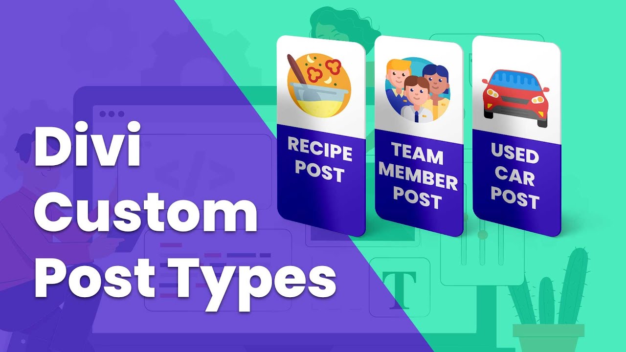 How to Add a Custom Post Type to Divi with Code - YouTube