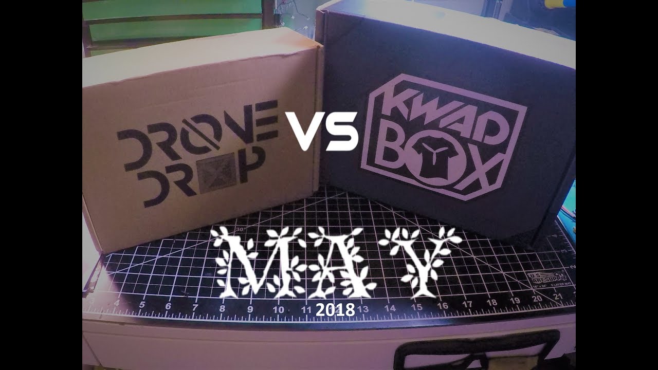 Kwad Box VS Drone Drop NEW MAY 2018