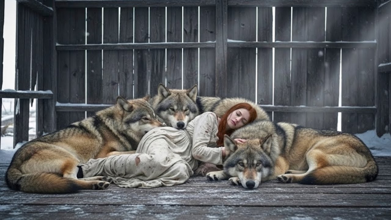 Odrzucona Omega Schroniła Się w Stodole — Rano Dziesięć Wilków Spało Przy Niej