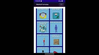 Medical Formulas screenshot 1