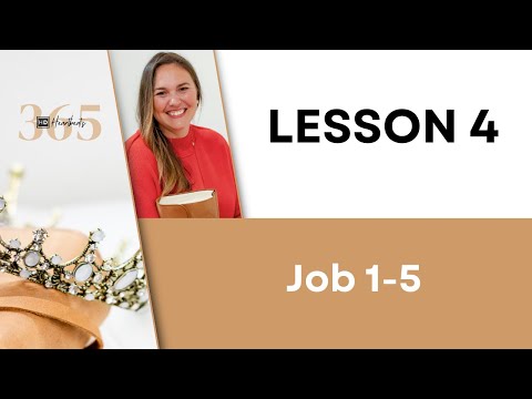 Lesson 004 Job 1-5 | Heartbeat of God | 2025 Bible Study & Commentary