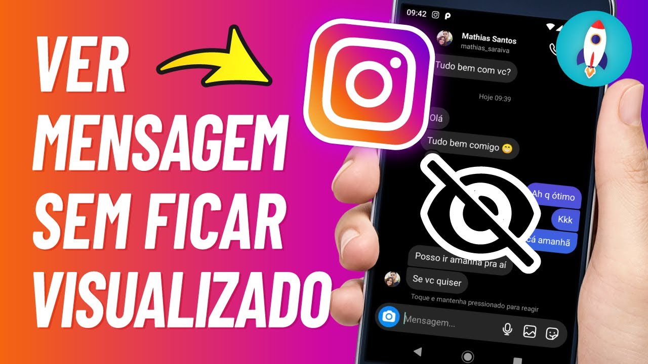 Como TIRAR VISUALIZAÇÃO do Instagram - Ler Mensagem e Não Ser Visto ...