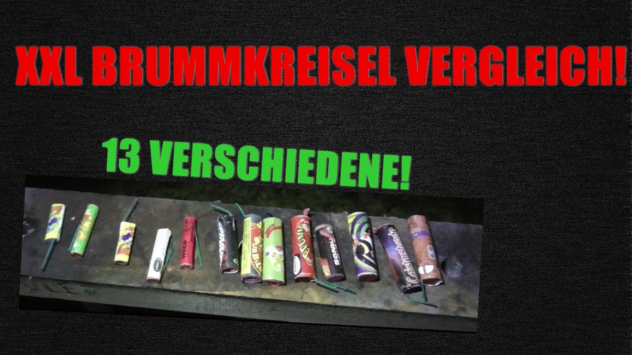 XXL BRUMMKREISEL VERGLEICH! | 13 VERSCHIEDENE! | ThePyroBang | FullHD