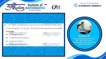 Question 5 | Real Analysis | NET/JRF Dec 2023