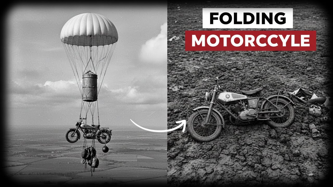 Why This 'Folding' British Motorcycle Dropped From the Sky