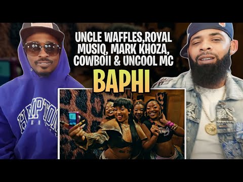 Uncle Waffles, Royal Musiq & Mark Khoza - BAPHI ft. CowBoii & Uncool MC (Official Music Video) REACT