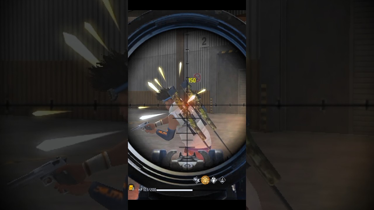 One Shot, One Kill: Clean AWM Finish! 🔥 | Free Fire