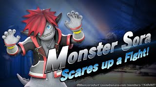 Super Smash Bros Ultimate Monster Sora Mod Showcase