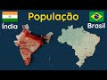 Top 10 Comparando os maiores países do mundo