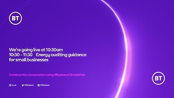 Energy Auditing Guidance for Small Businesses | Webinar