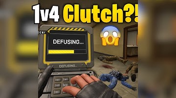 1v4 CLUTCH in Search & Destroy 🔥 | MVP Tactics in COD Mobile
