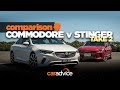 2018 Kia Stinger v NEW 2018 Holden Commodore VXR (Opel Insignia) comparison