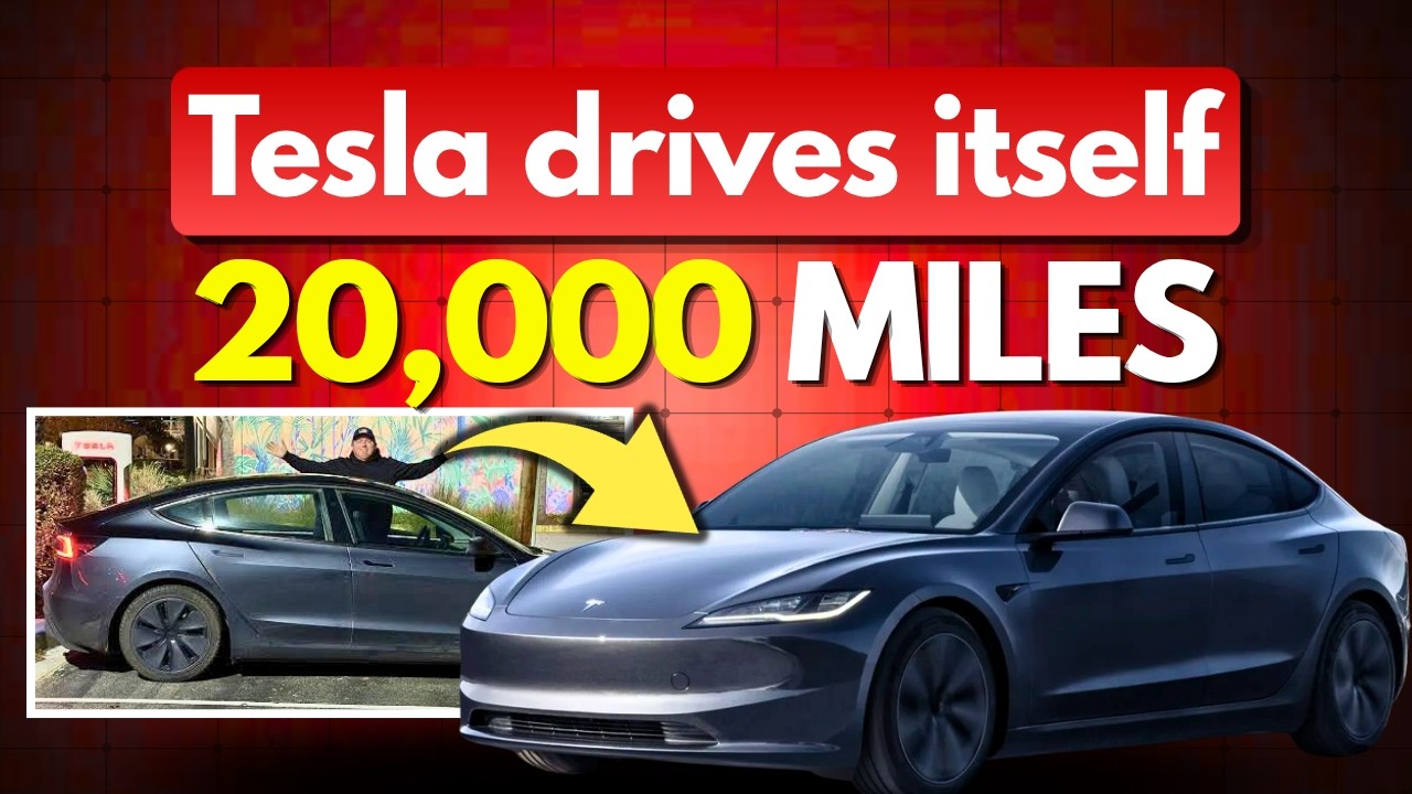 Tesla owner hits 20,000 miles on FSD with ZERO interventions — a world first