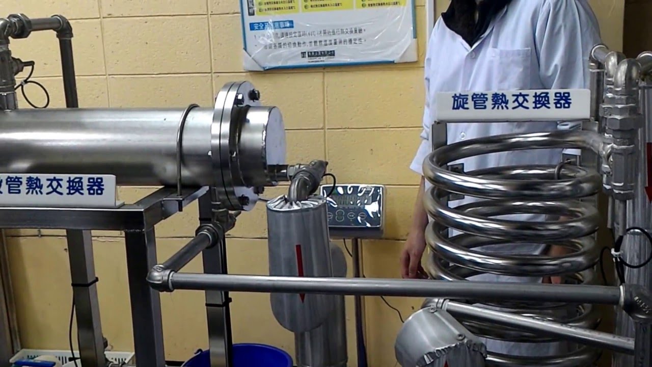 元智化材實驗講解 各式熱交換器 Youtube