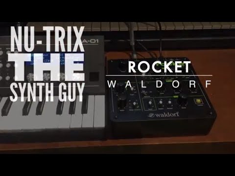 Waldorf Rocket Synthesizer guided synthesis walkthrough.