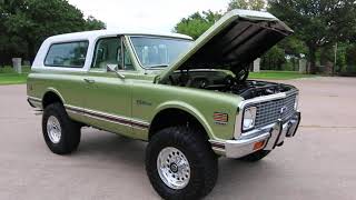 1972 Chevy K5 Blazer, LS 6.0, Vintage A/C, 4 speed automatic, 35' tires