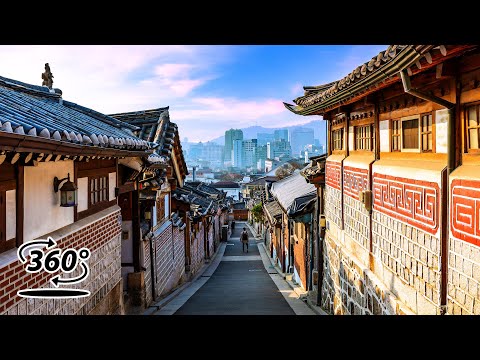 [4K] Bukchon Hanok Village Walking Tour l 360° VR Korea l Creatrip - video from Creatrip