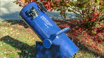 DIY 8" NEWTONIAN TELESCOPE COMPLETE BUILD