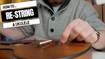 HOW TO RESTRING A UKULELE (it