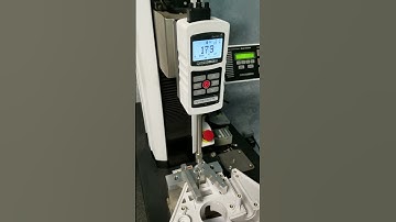 Testing a Mark 10 Series 5 Force Gauge