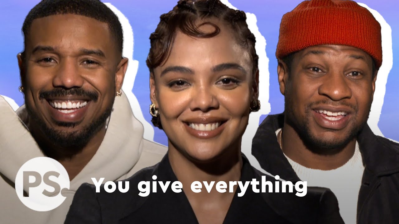 Tessa Thompson On 'Cute Grumpy' Michael B. Jordan On 'Creed III' Set