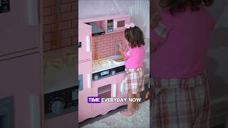 Running water with light and sound kitchen set
