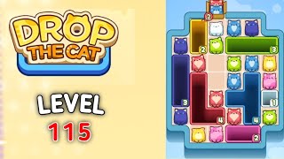 Drop the cat level 115 Game walkthrough solution 