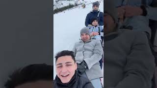 Karın Yağmasının Güzelliği Ve Eğlenceli Anlar