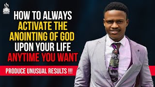 How to always activate the anointing of God upon your life | Joshua Generation